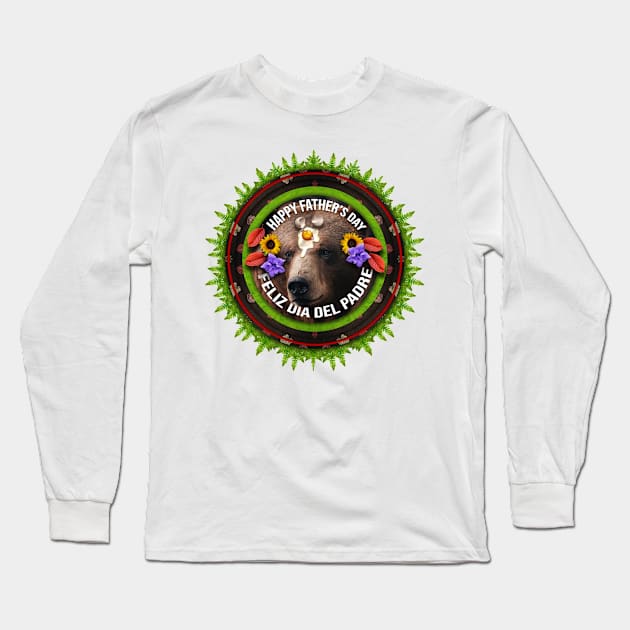 HAVE a BEAR DAY Long Sleeve T-Shirt by myStudioVisualArt